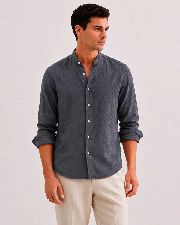 Blue_Linen_Regular_Fit_Full_Sleeve_Striped_Shirt_For_Men