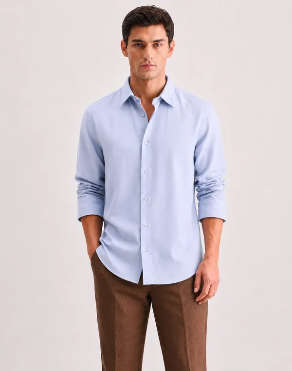 Light_Blue_Cotton_Regular_Fit_Formal_Shirt_For_Men