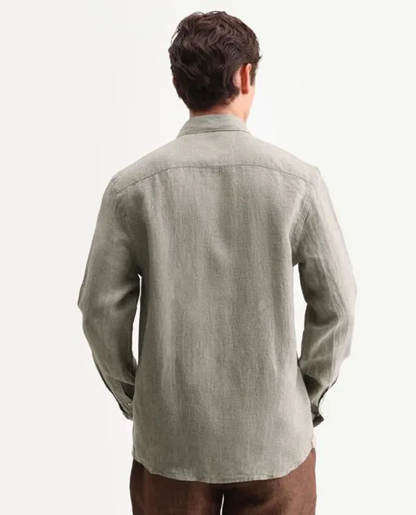 Grey_Linen_Regular_Fit_Shirt_For_Men