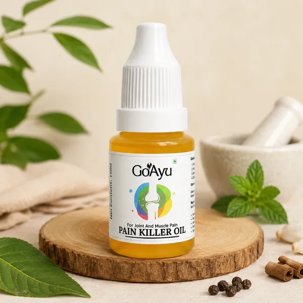 GoAyu_Pain_Killer_Oil_15ML_|_Ayurvedic_Joint_&_Muscle_Pain_Relief_Oil_|_For_Back_Pain,_Neck_Pain,_Knee_Pain,_Shoulder_Pain_&_Muscle_Stiffness_|_Fast_Absorbing_Herbal_Formula