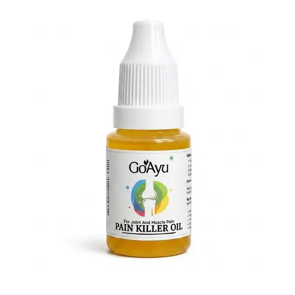 GoAyu_Pain_Killer_Oil_15ML_|_Ayurvedic_Joint_&_Muscle_Pain_Relief_Oil_|_For_Back_Pain,_Neck_Pain,_Knee_Pain,_Shoulder_Pain_&_Muscle_Stiffness_|_Fast_Absorbing_Herbal_Formula