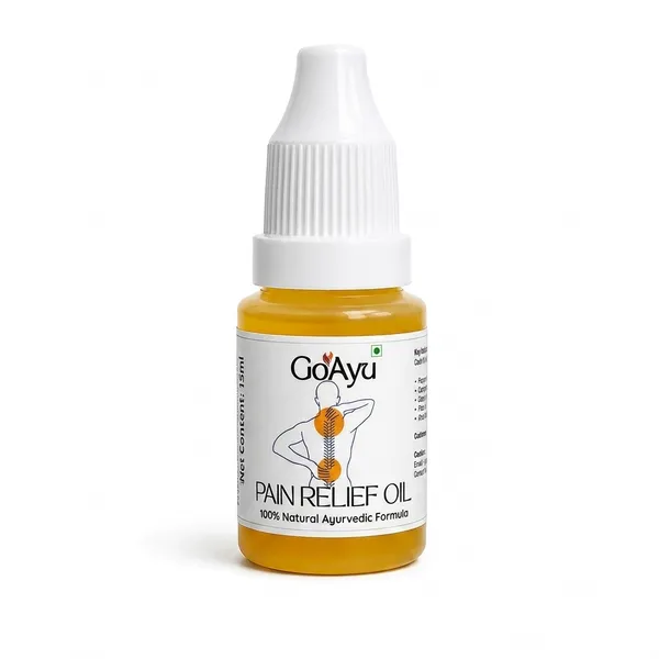 GoAyu_Pain_Relief_Oil_15ML_|_Ayurvedic_Joint_&_Muscle_Pain_Relief_Oil_|_For_Back_Pain,_Neck_Pain,_Knee_Pain,_Shoulder_Pain_&_Muscle_Stiffness_|_Fast_Absorbing_Herbal_Formula