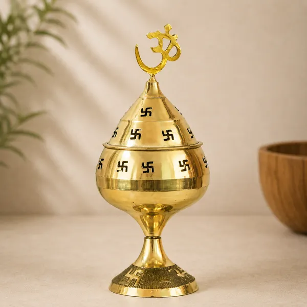 Brass_Om_Swastik_Dome_Incense_Holder_For_Pooja