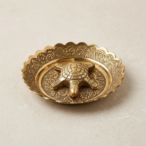 Brass_Traditional_Embossed_Decorative_Turtle_Plate