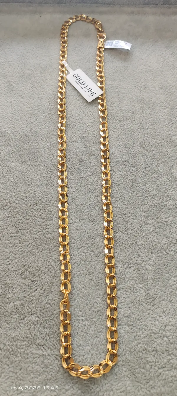 Gold_Plated_Copper_Chunky_Chain_For_Women