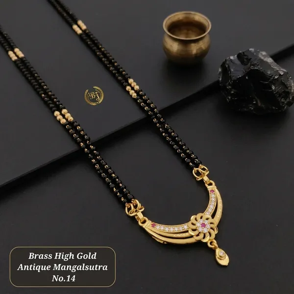 One_Gram_Gold_Plated_Antique_Mangalsutra_For_Women
