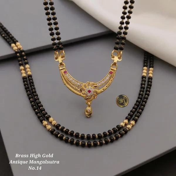 One_Gram_Gold_Plated_Antique_Mangalsutra_For_Women