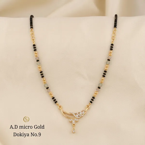 Gold_Micro-Plated_Copper_Black_Bead_Mangalsutra_Necklace_For_Women