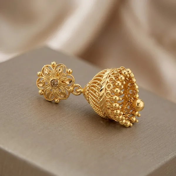 Gold_Copper_Floral_Stud_Jhumka_Earrings_For_Women