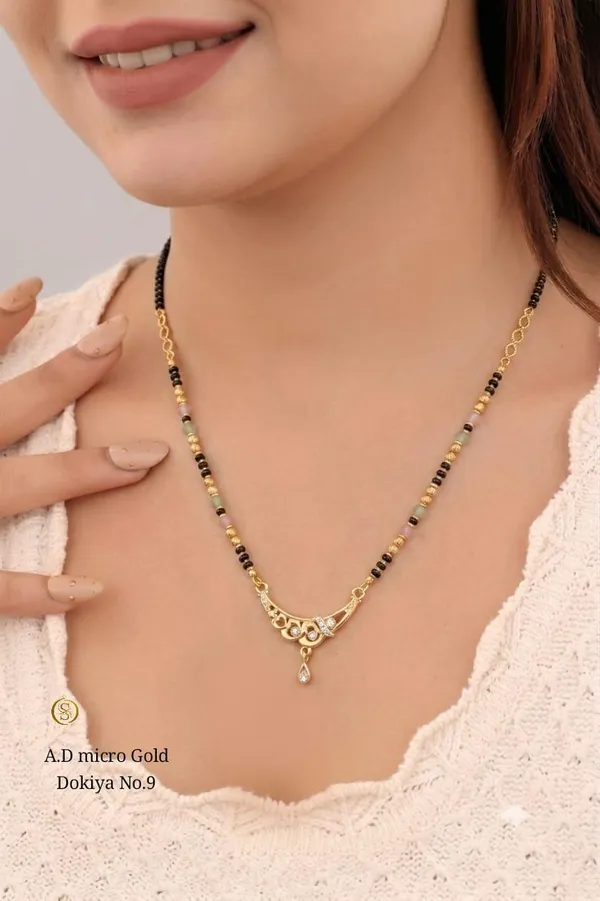 Gold_One_Gram_Plated_Black_Bead_Mangalsutra_Necklace_For_Women
