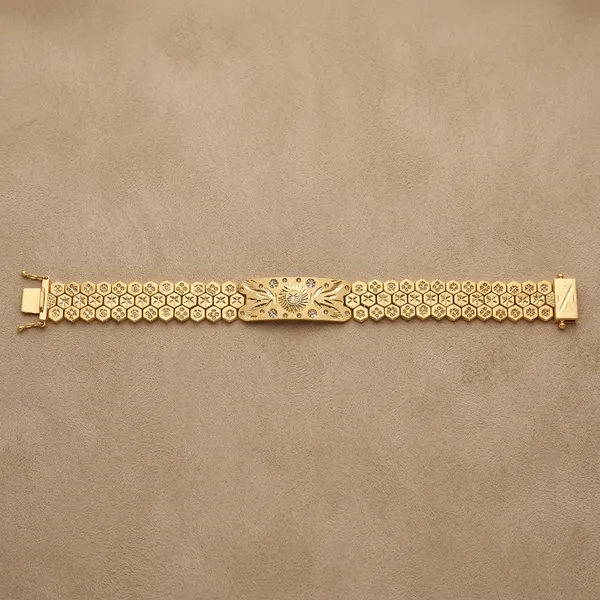 Gold_Copper_Multi_Strand_Bracelet_For_men