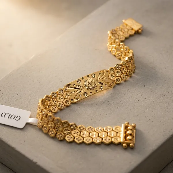 Gold_Copper_Multi_Strand_Bracelet_For_men