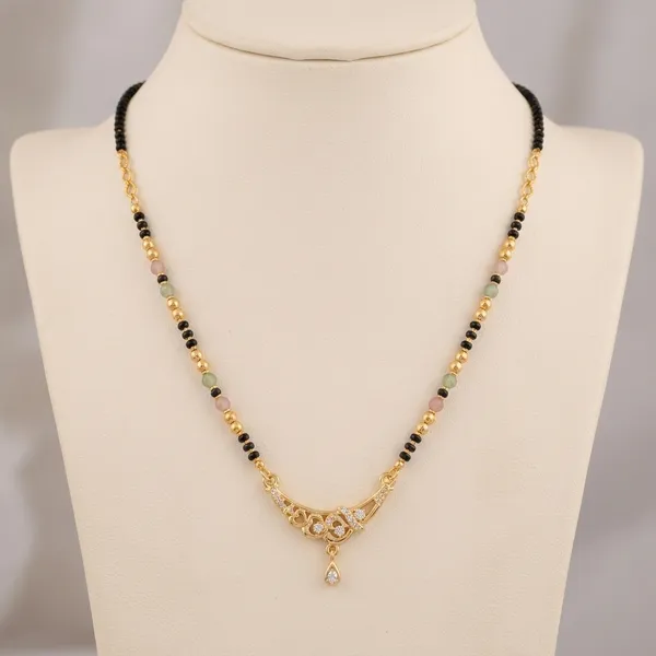 Gold_One_Gram_Plated_Black_Bead_Mangalsutra_Necklace_For_Women