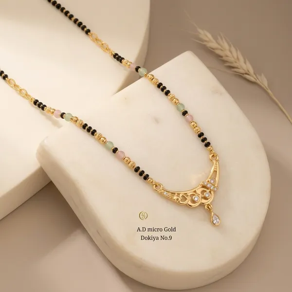 Gold_One_Gram_Plated_Black_Bead_Mangalsutra_Necklace_For_Women