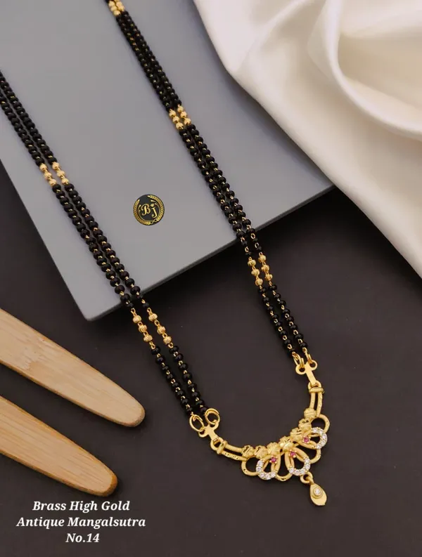 Gold_Copper_Antique_Black_Beaded_Mangalsutra_For_Women