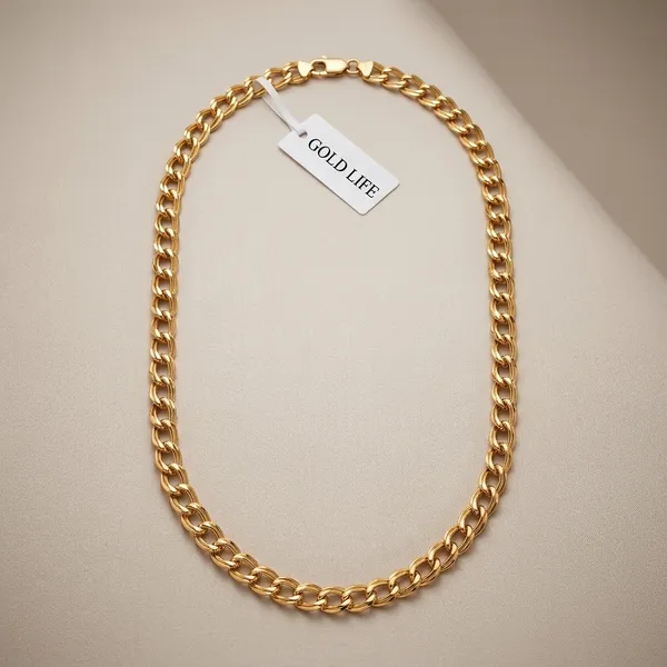 Gold_Plated_Copper_Chunky_Chain_For_Women