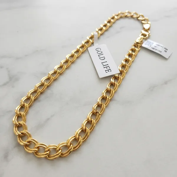 Gold_Plated_Copper_Chunky_Chain_For_Women