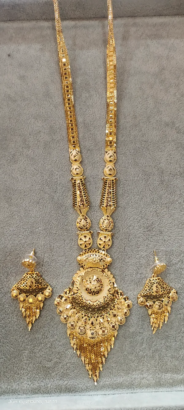 One_Gram_Gold_Plated_Copper_Ethnic_Necklace_Set_With_Earrings_For_Women