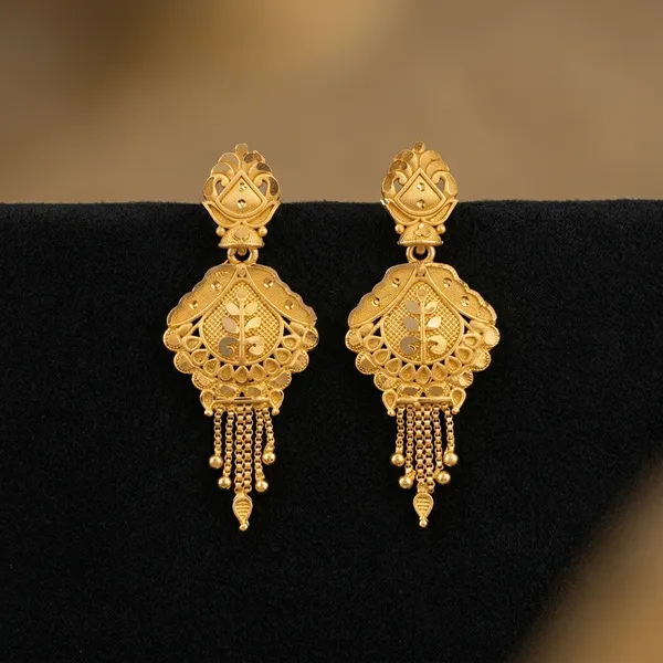 Gold_Copper_Filigree_Jhumka_Earrings_For_Women