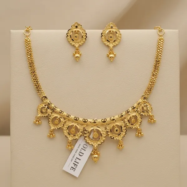 One_Gram_Gold_Plated_Floral_Necklace_Set_With_Earrings_For_Women
