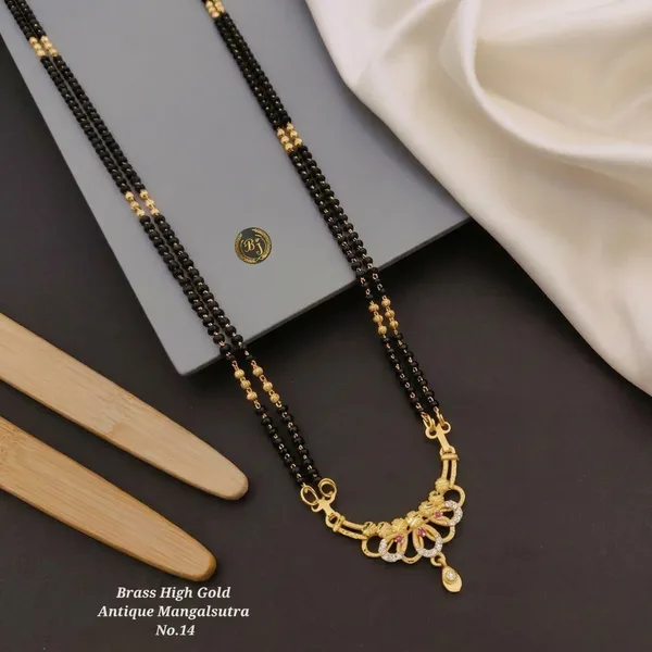 Gold_Copper_Antique_Black_Beaded_Mangalsutra_For_Women
