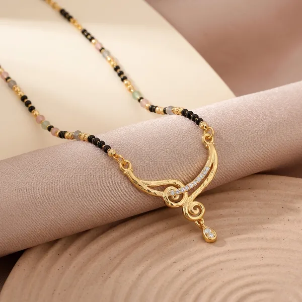 Gold_Black_Copper_Black_Bead_Mangalsutra_Necklace_For_Women