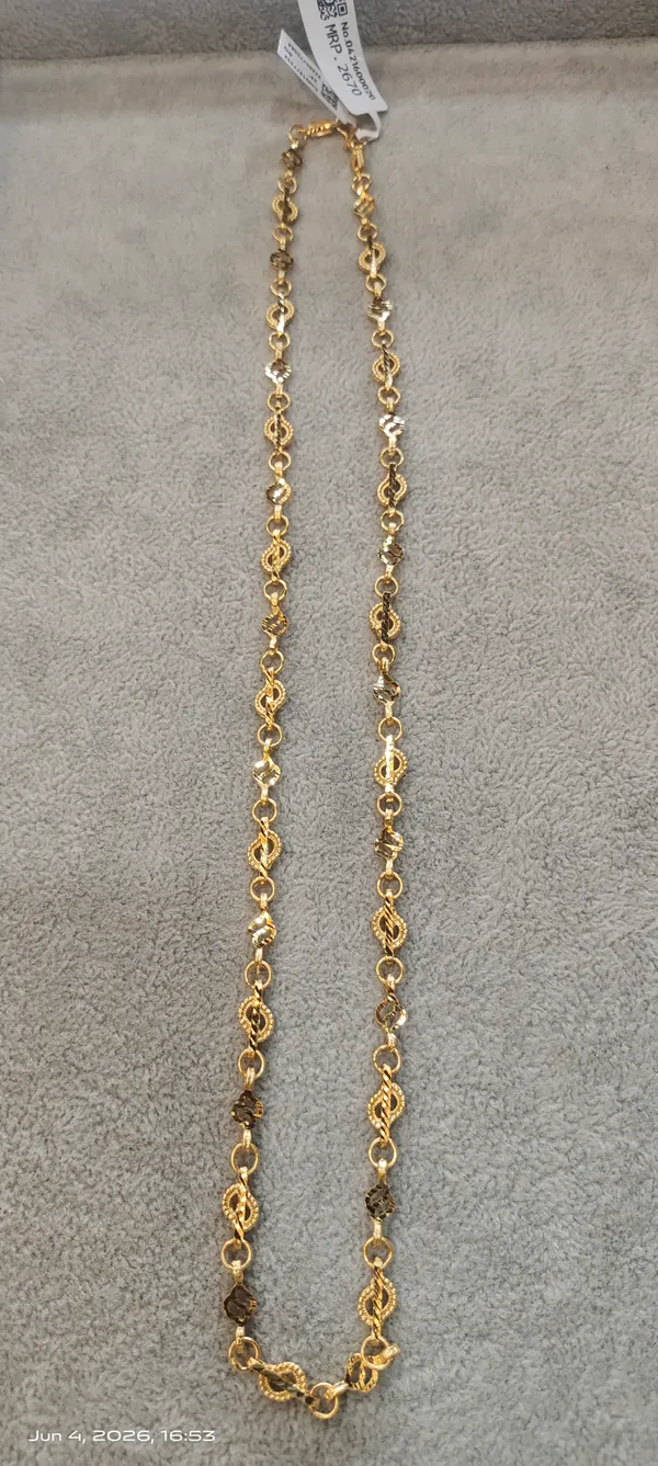 One_Gram_Gold_Plated_Classic_Chain_For_Women