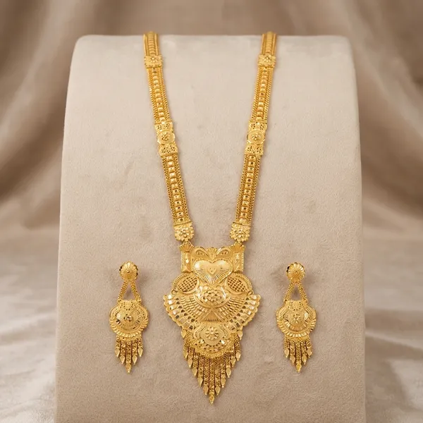 Gold-Plated_Kundan_Meenakari_Long_Necklace_Set_For_Women