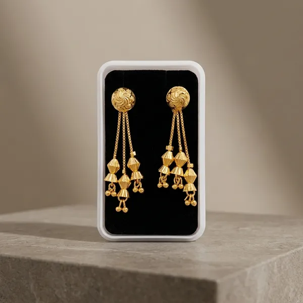 One_Gram_Gold_Plated_Tassel_Drop_Earrings_For_Women