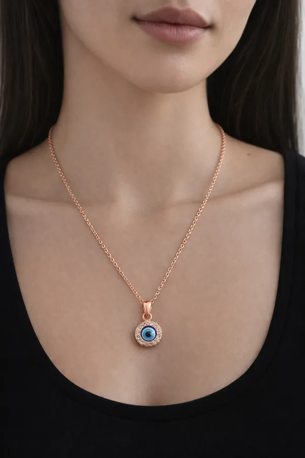 NAYU_Rose_Gold_Studded_Evil_Eye_Necklace