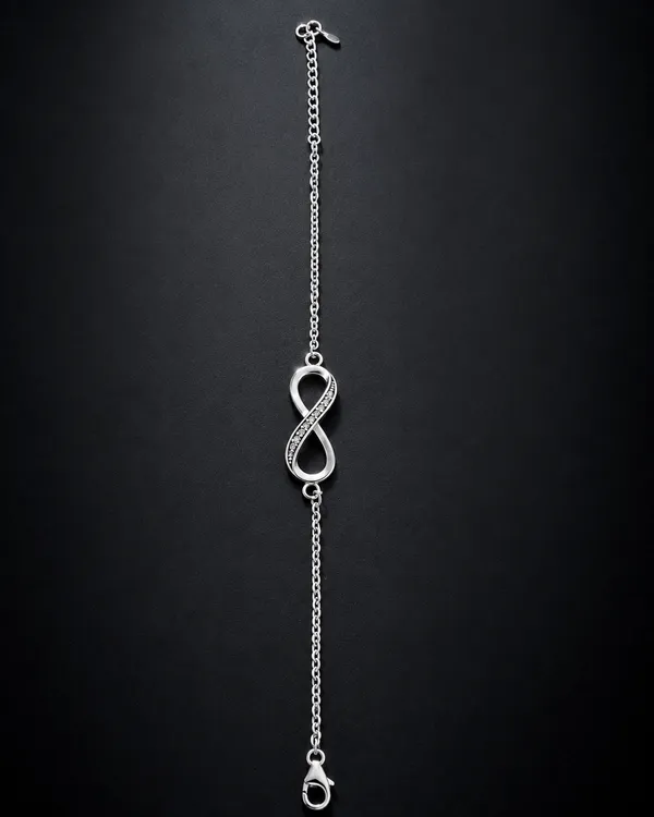 Silver_Sterling_Infinity_Bracelet_For_Women