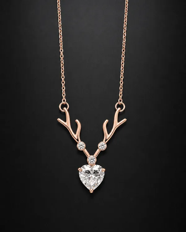 NAYU_Deer_Studded_Heart_Rose_Gold_Necklace