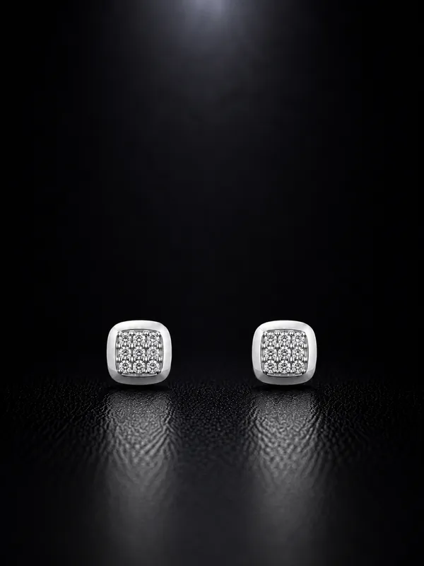 NAYU_925_Silver_Unisex_Square_Stud