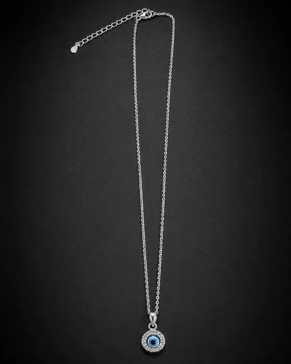 NAYU_925_Silver_Studded_Evil_Eye_Necklace