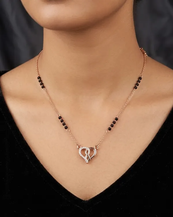 NAYU_Double_Heart_Rose_Gold_Mangalsutra