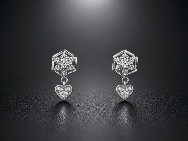NAYU_925_Classic_Hexagon_Mesh_Drop_Earring