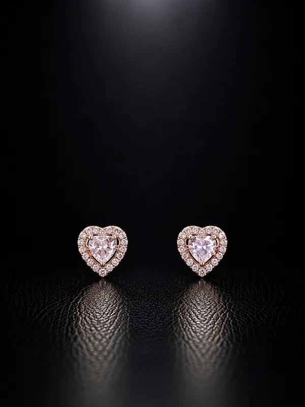 NAYU_Rose_Gold_Love_of_Heart_Stud_