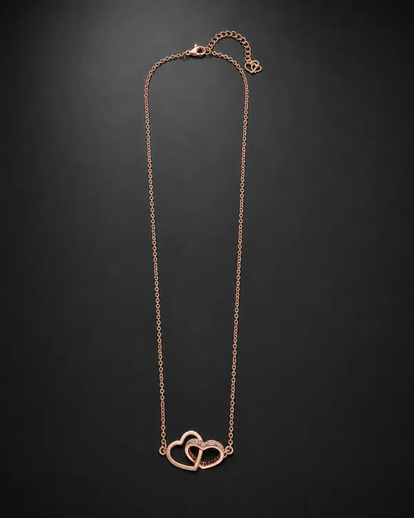 Rose_Gold_Double_Heart_Embedded_Necklace