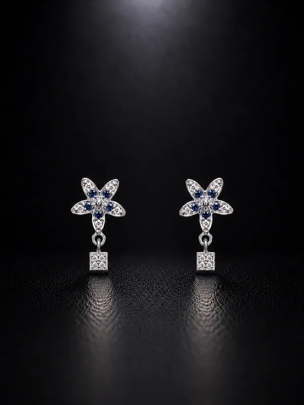 NAYU_Valley_Of_Flower_Classic_Blue_Stone_925_Earring
