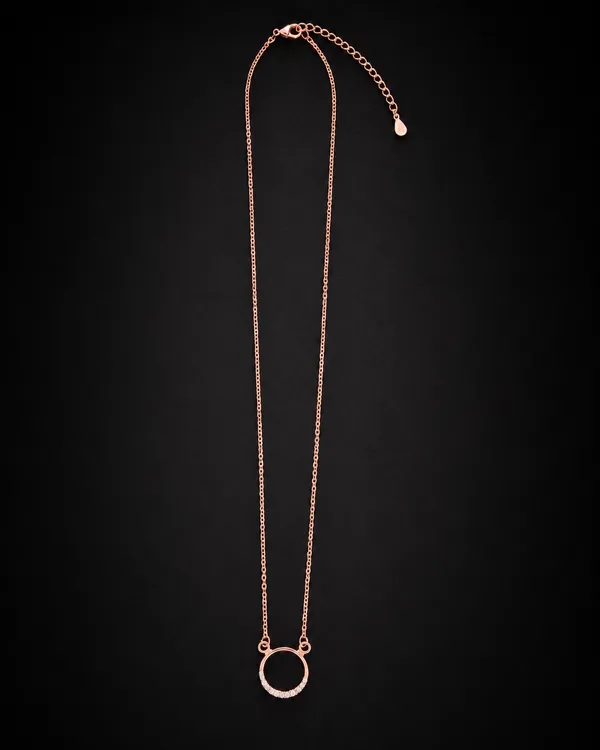 NAYU_Rose_Gold_Gleaming_Circle_Necklace