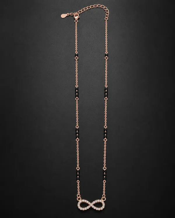 NAYU_Infinity_Rose_Gold_Plated_925_Silver_Mangalsutra