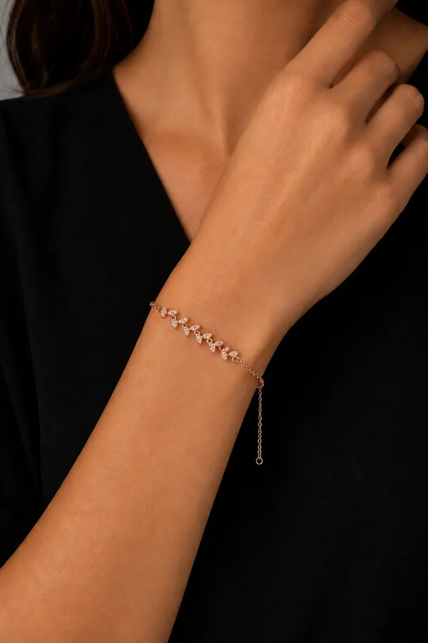 Rose_Gold_Leaf_Cross_Bracelet_