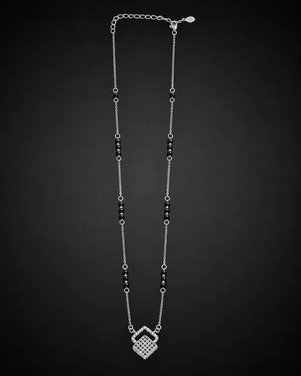 NAYU_925_Silver_Sparkling_Stone_Mangalsutra