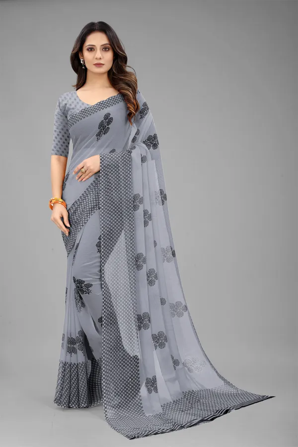 Printed_Bollywood_Chiffon_Saree_(Grey)