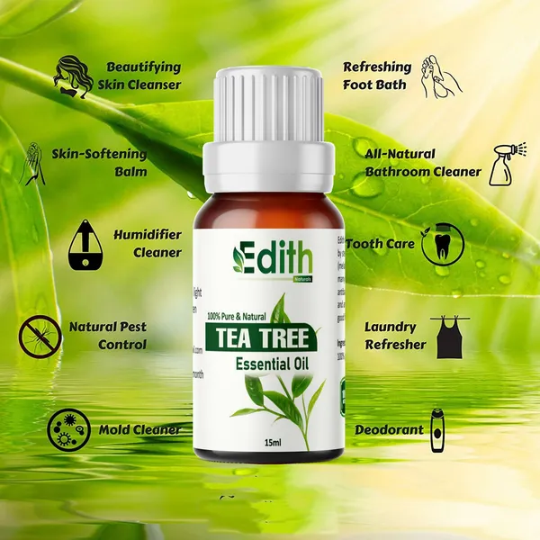 Tea_Tree_Essential_Oil_For_Skin_Hair_Face_Acne_Care_Dandruff_Undiluted_Therapeutic_Grade_15_Ml_-_Pack_Of_2
