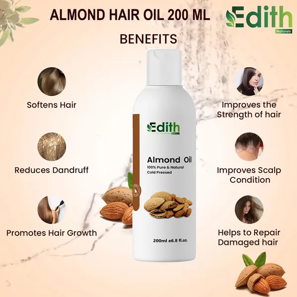 Edith_Naturals__Cold_Pressed_Badam_Rogan_Sweet_Almond_Oil_For_Healthy_Hair_Skin_For_Men_And_Women_200_Ml_-_Pack_Of_2