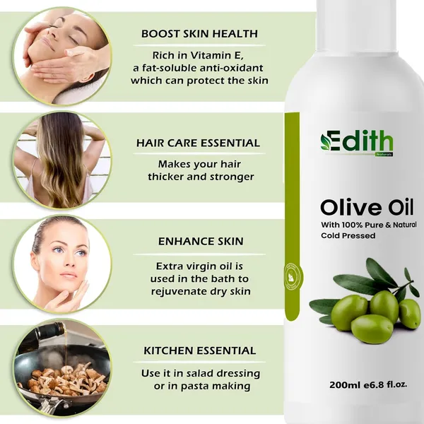 Edith_Naturals_Combo_Of__Olive_Oil_&_Almond_Oil_Pure_And_Natural_For_Hair_Skin_And_Baby_Massage_Cold_Pressed_400_Ml_-200_Ml_Each