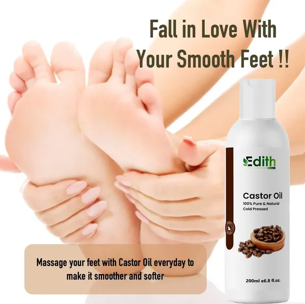 Edith_Naturals_Combo_Of_Castor_Oil_Sweet_Almond_Oil_For_Hair_Skin_Cold_Pressed_400_Ml_Pack_Of_2_200_Ml_Each