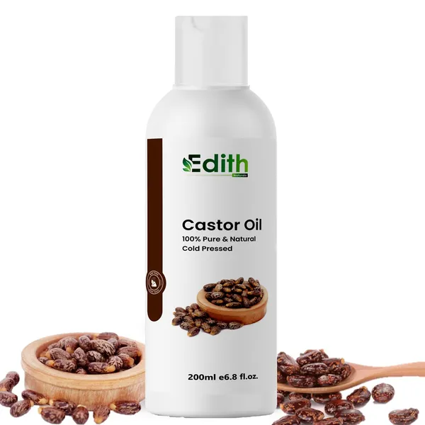 Edith_Natural_Castor_Oil_For_Skin,_Hair,_Eyebrow-200_ml_pack_of_2