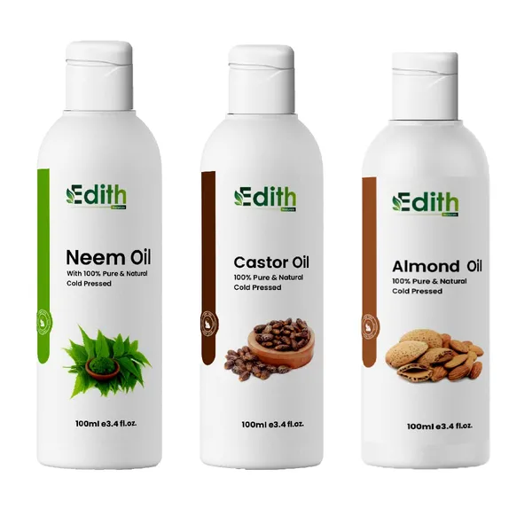 Edith_Naturals_Castor_Almond_Neem_Hair_And_Skin_Oil_Natural_Nourishment_For_Healthy_Hair_And_Glowing_Skin_100_ml_each_pack_of_3